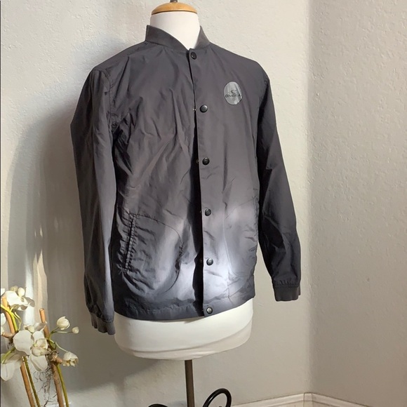 Oneil Nylon Button Down Jacket - Picture 1 of 5